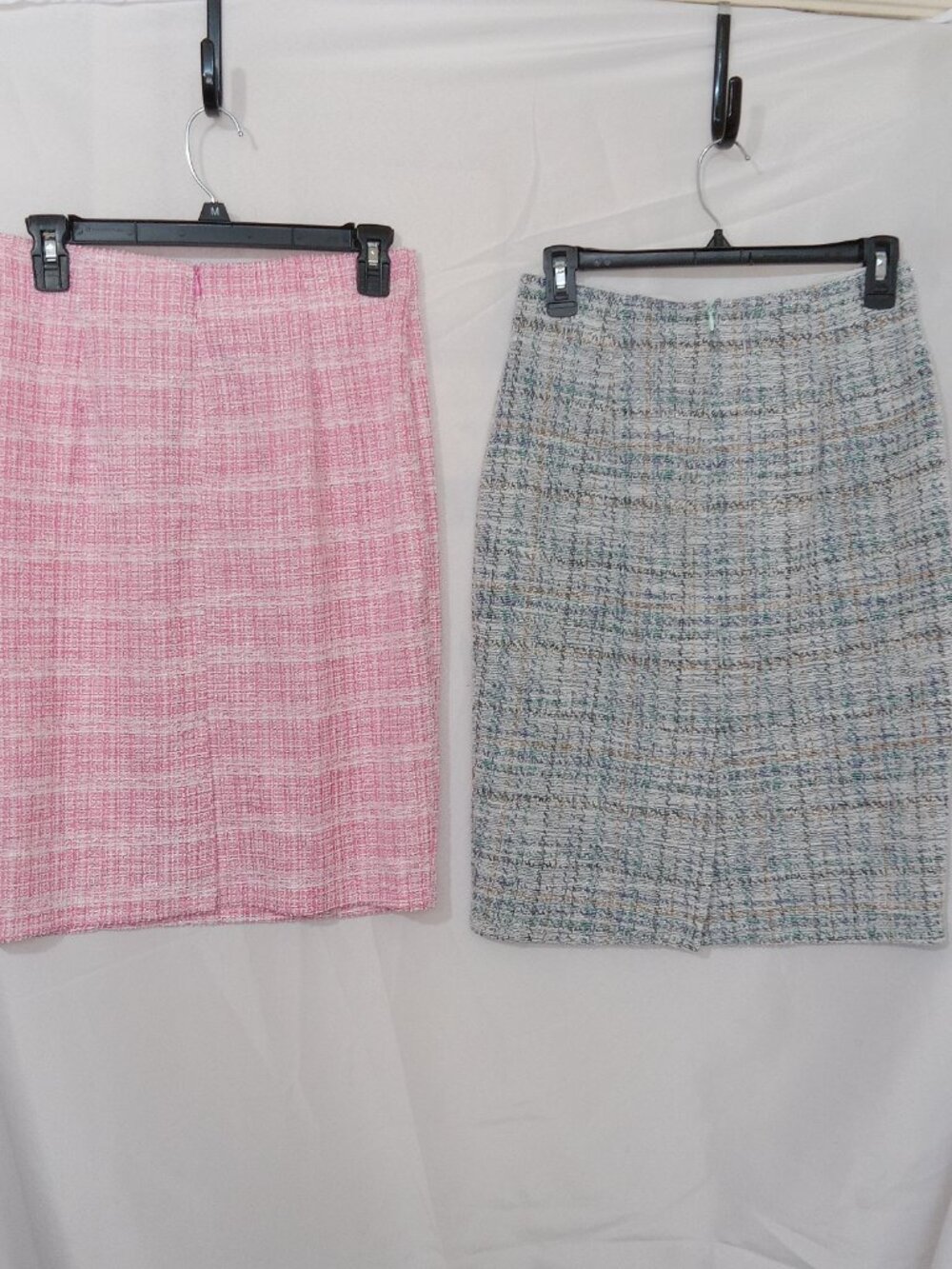 Kate Kasin Tweed Skirt Bundle Women’s Size M Pink NWT Multicolor Preppy Set - Picture 4 of 10